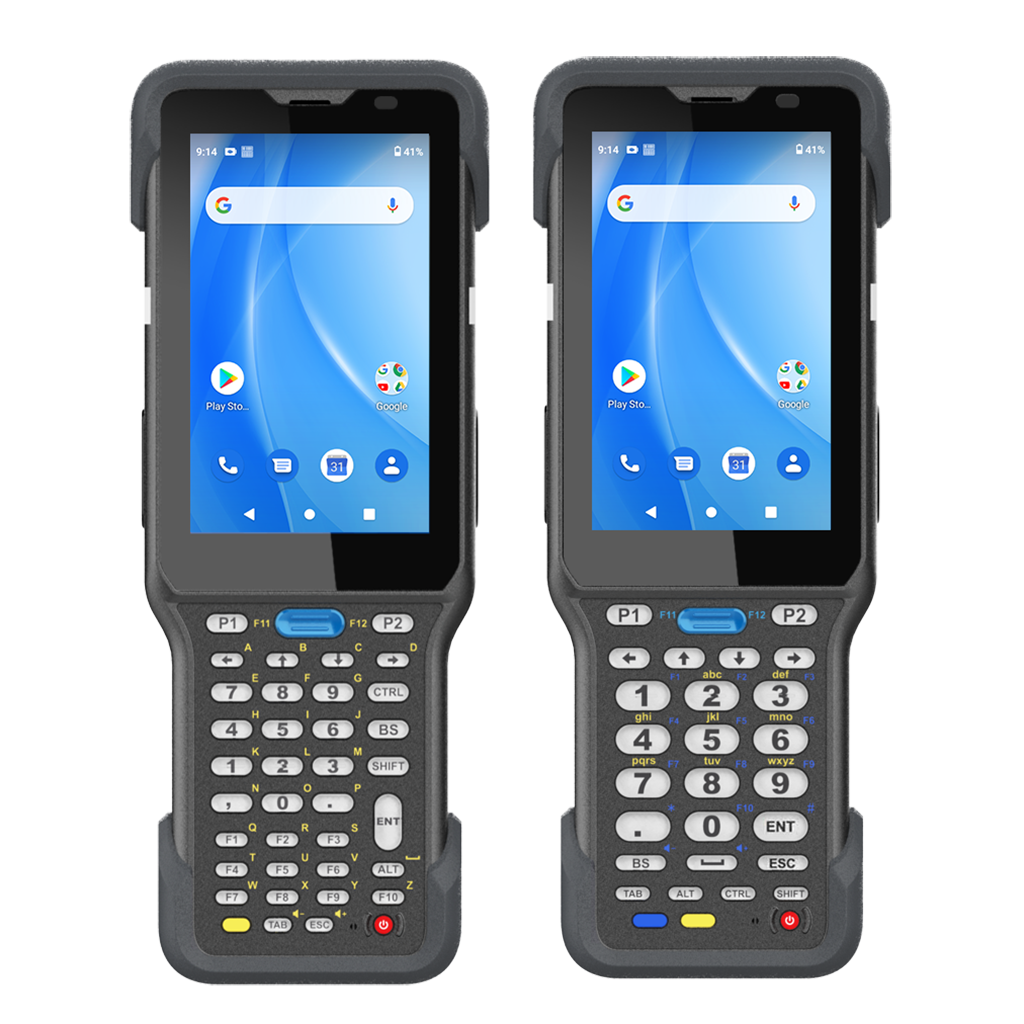 HT730, 38-keys, 2D imager (N6703), A10, 4GB/64GB, WLAN, hand strap, 6700mAH, with bumper. **Not included but optional accessory: USB cable and Power adapter