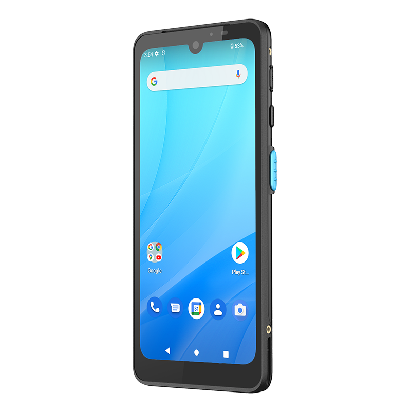 PA768 with bumper, Android 12, 2D (N6703), 6g/64gb,WLAN 6E, 2x2 MU-MIMO, 5G Dual Sim, Bluethoot 5.2, 1.8m drop,IP67, including pre-installed hand-strap kit, USB, Cable and 5100mAh hot swappable battery