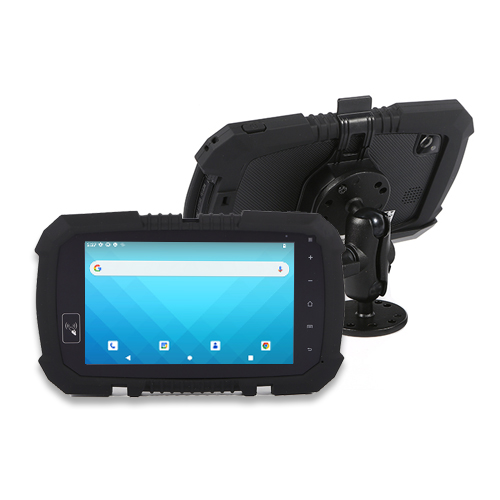 MDT-770 w/ 4G/WiFi/BT/CAM/GPS/Dialer/Cam/Android 12/incl. Vehicle Cradle with RJ-45 ethernet connector and Screw Mount