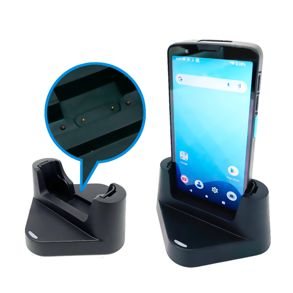 EA660 1-Slot Charging Cradle. Compatible with the EA660 with and without bumper. not incl power supply, Recommended to use the USB cable and power adapter from EA660 main device