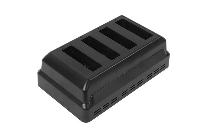 PM95/PM84 - 4 Slot Battery Charger incl. power adaptor